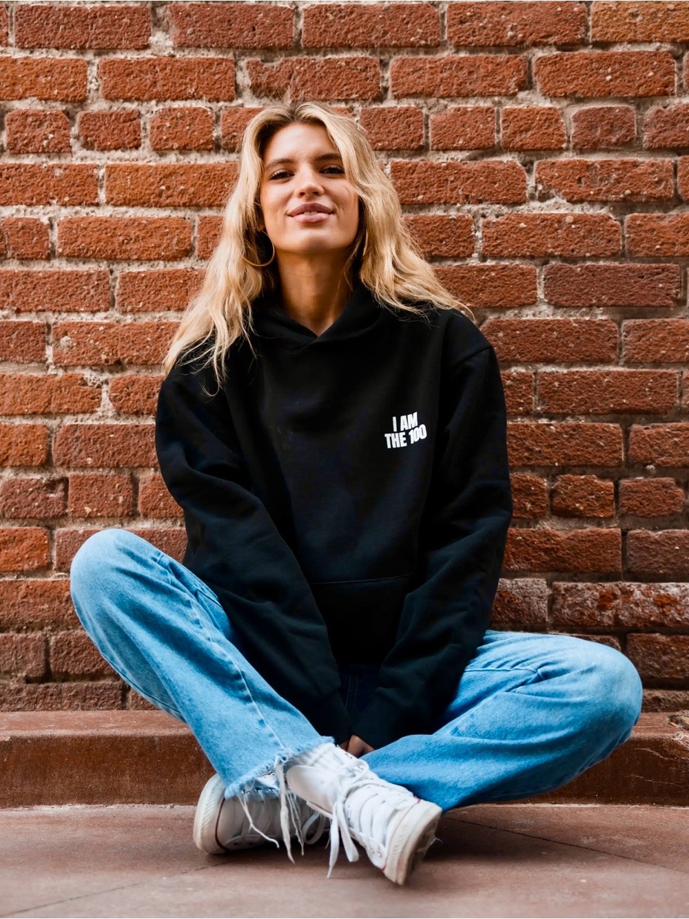 I Am the 100 Hoodie - Picture 7 of 7